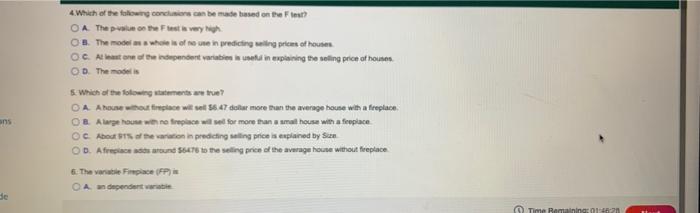 A Matters Trying To Predict Te Menting Price Of Heren In Greente In Thousands Of Dollars As A Rundtion Of Fire Measured 3