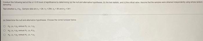 Conduct The Followme Test At The Aos Level Of Spricance Y Determining Alterulan Atamave Hypotheses The Test Statistic A 1