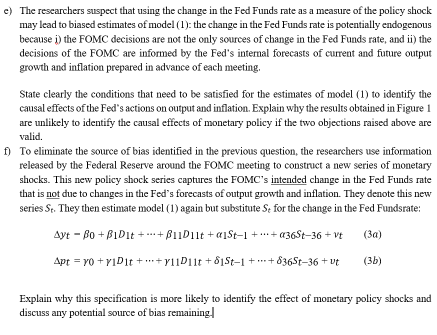 Question 2 A Key Tenet Of Modern Macroeconomic Theory Is That The Actions Taken By Policy Makers Can Have Real Effects 5