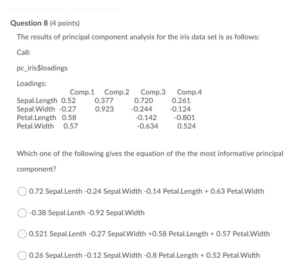 Need Help With The Following 4 Questions For 8 Its Either C Or D Definitely Not The Other 2 For 9 Its Multi Sele 1