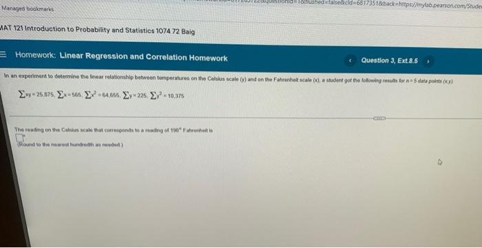Offlushed False Cid 6617351 Buckehttps Mylab Pearson Com Studes Managed Bookmarks Iat 121 Introduction To Probability A 1