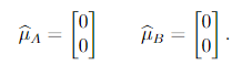 You Are Working On A Two Class A B Prediction Problem Using Two Features X1 X2 You Want To Use Qda You Ve Estimat 1