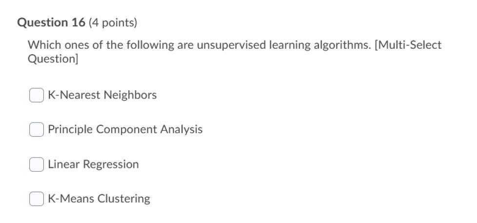 Need Help With The Following 3 Questions For 16 Since Its Multi Select Its Either B Or D Or Maybe Just D Only Abo 1