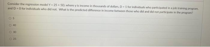 A Model Uses Average Household Income As The Dependent Variable And County As The Independent Variable All 120 Kentucky 3