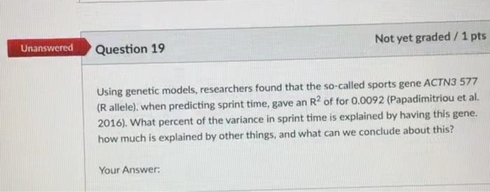Question 15 1 Pts For The Smokers Vs Non Smokers Study Continued Comment On How The Researcher Should Interpret Her 3