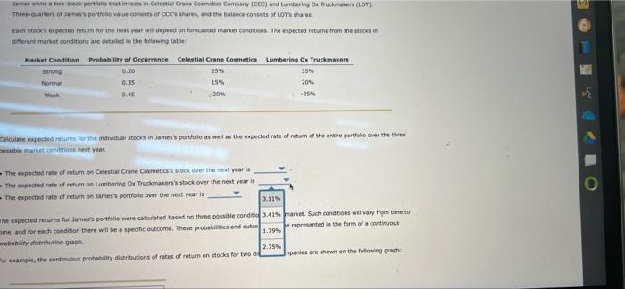 2 Statistical Measures Of Stand Alone Risk Rememberthe Expected Value Of A Probability Distribution Is A Statistical Me 3