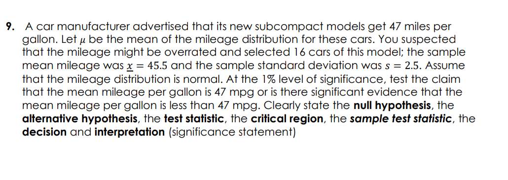 Question 1