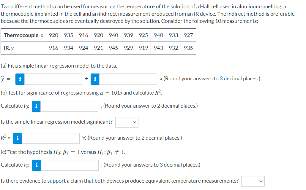 Two Different Methods Can Be Used For Measuring The Temperature Of The Solution Of A Hall Cell Used In Aluminum Smelting 1
