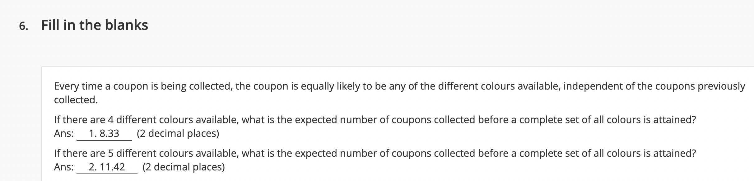 Please Help To Solve This Probability Problem The Numbers On The Line Excluding The Question Numbers Like 1 2 3 Ar 1
