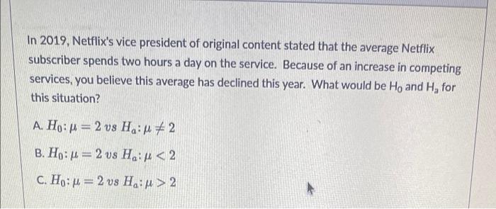 A What Is The Correct Interpretation For A 95 Confidence Interval Of The Population Mean U O The Probability That The 2