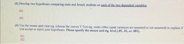 Question 3 T Test Spss 20 Points In The Ysu Student Survey Yar030 Asks The Students If Find A Good Job After Grad 2