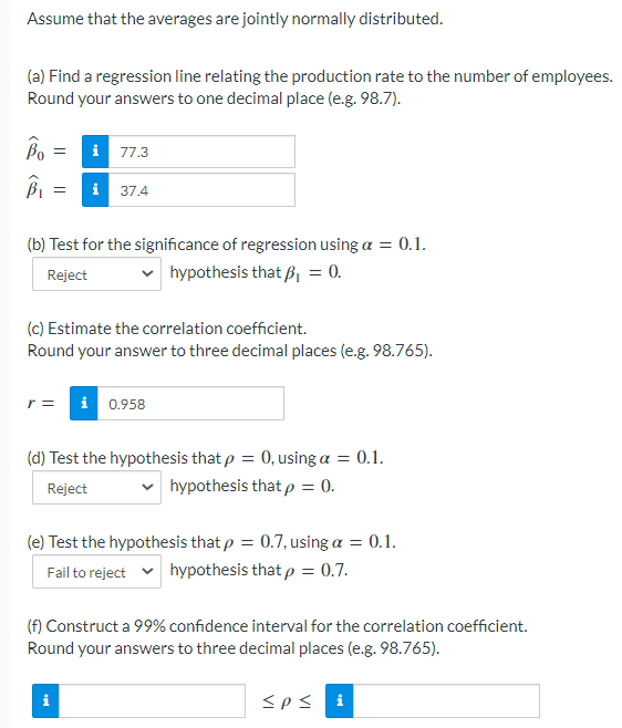 The Following Table Contains The Average Number Of Employees Per 100 Hectares X And The Production Rate Per 100 Hectar 2