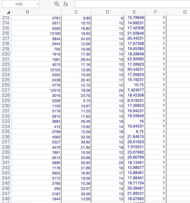 Paste L Copy B Ic Ii Iii Format Painter H19 Q Fx Aa B D E F G H 1 The Dataset Of A Random Sample Of 540 People Is Listed 2