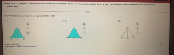 Ansure The Random Variable Xeraly Durtuted With Menys Und Standard Deviation On Compute The Probly Bere To Draw A Romale 1