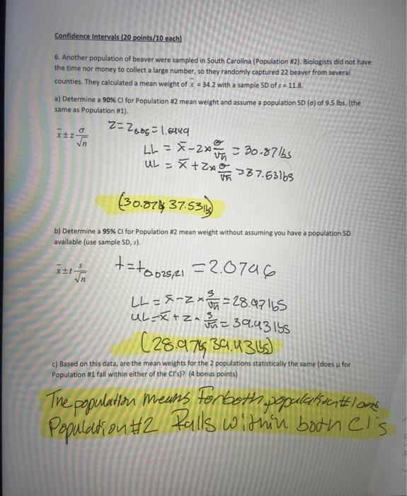 Z Test 7 We Will Now Directly Test The Hypothesis That The Mean Weight Of Population 2 Is The Same As Population 1 U 3