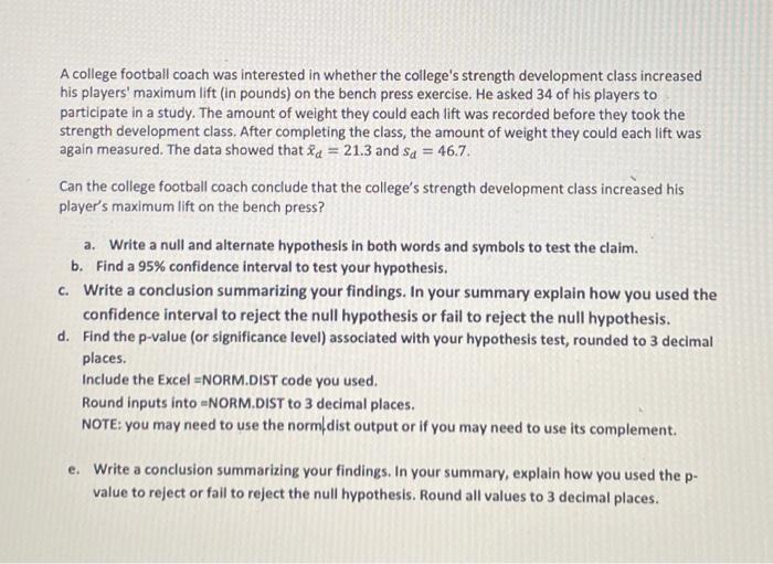 A College Football Coach Was Interested In Whether The College S Strength Development Class Increased His Players Maxim 1