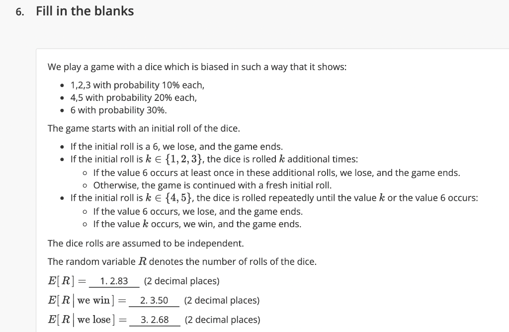 Please Help To Solve This Probability Problem The Numbers On The Line Excluding The Question Numbers Like 1 2 3 Ar 1