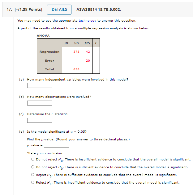 17 1 38 Points Details Aswsbe14 15 T1 5 002 You May Need To Use The Appropriate Technology To Answer This Question 1