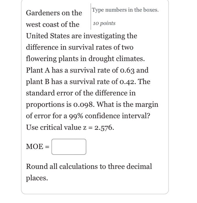 Gardeners On The Type Numbers In The Boxes West Coast Of The 10 Points United States Are Investigating The Difference I 1