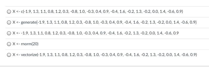 A Correct Way To Define The Data Set In R Is 1