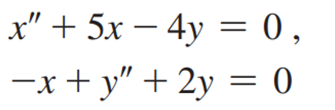 X 5x 4y 0 X Y 2y 0 1
