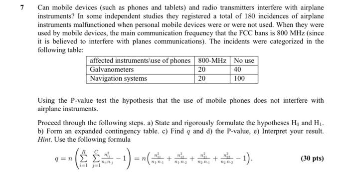 7 Can Mobile Devices Such As Phones And Tablets And Radio Transmitters Interfere With Airplane Instruments In Some In 1