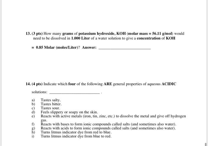 1 8 Pts Classify The Following Covalent Bonds As Polar Or Nonpolar Electronegativities A N F H 2 1 B 2 0 B C H 3