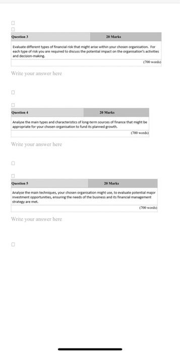 Contest Ornational Summary You Must Choose An Organisation On Which To Use Your Answer Your Answers Must Ait Be Set In 2