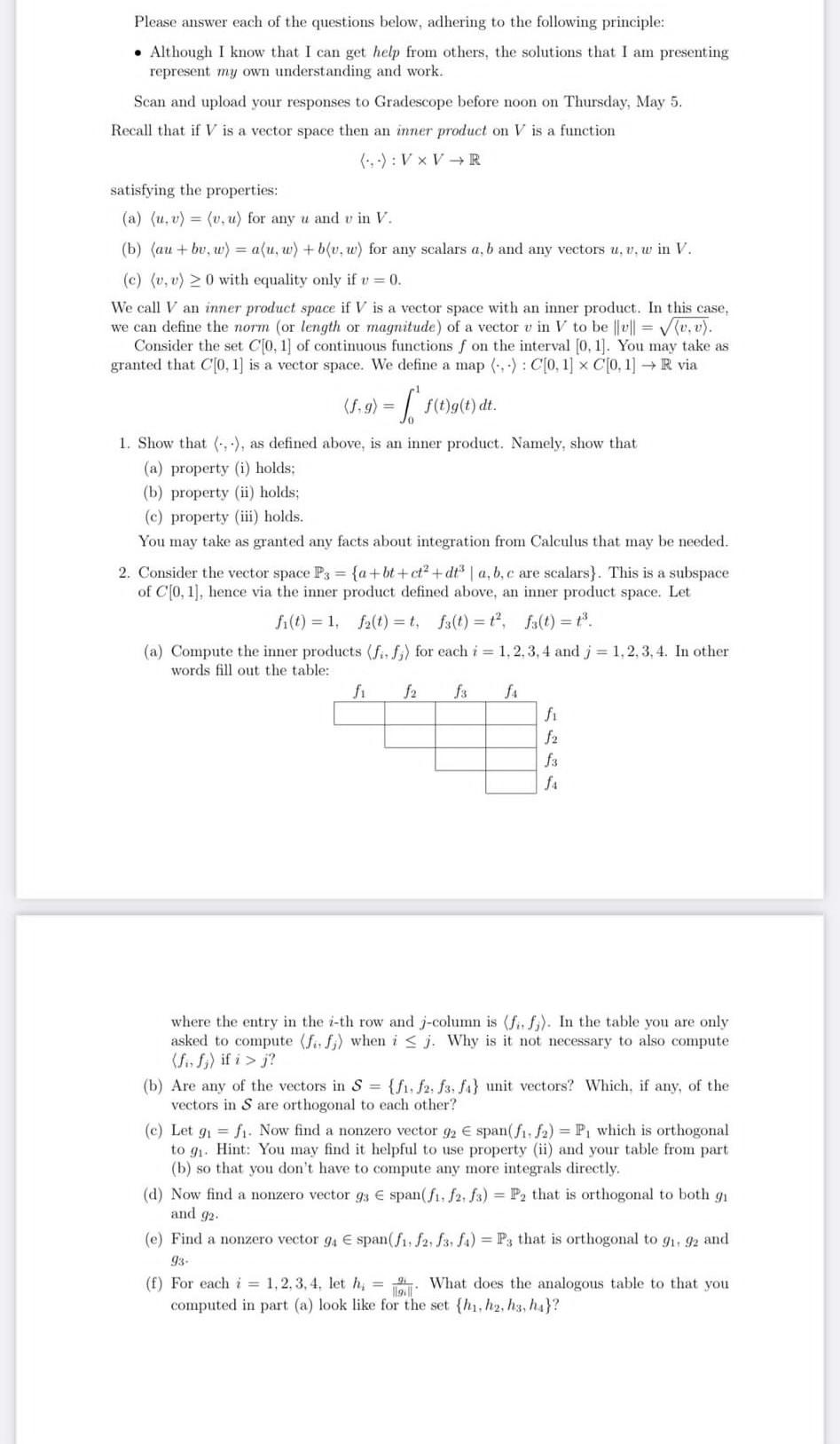 Please Answer Each Of The Questions Below Adhering To The Following Principle Although I Know That I Can Get Help Fr 1