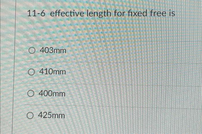Problems 11 1 11 11 11 2 11 3 11 4 Determine The Critical Load For A Pinned End Col Umn Made Of A Circular Bar Of 6