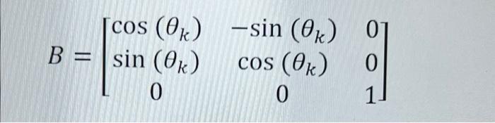 Please Write This In Matlab A Ground Robot Is Represented By A Triangle In The Figure Below We Represent The Location 5