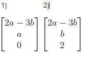 1 2 2a 36 2a 36 B 0 2 A 1