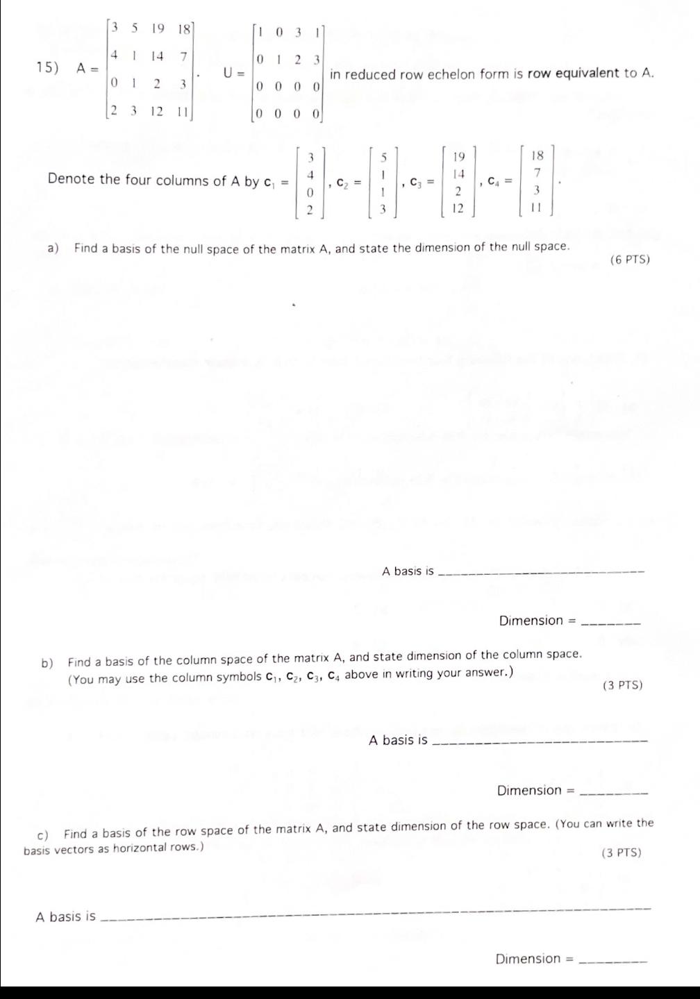 Answer All Parts Of This Question Like Will Be Give To Full And Clear Work 1