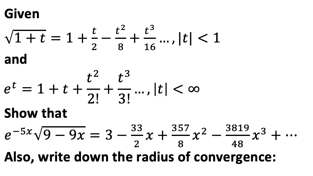 T3 T 1 T 2 0 8 16 Given T2 V1 T 1 And T2 T3 Et 1 T T 0 2 3 Show That 33 357 V9 9x 3 X 1