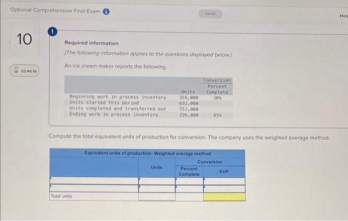 Compute Ending Work In Process Inventory For A Manufacturer Using The Following Information Raw Materials Purchased Dir 4