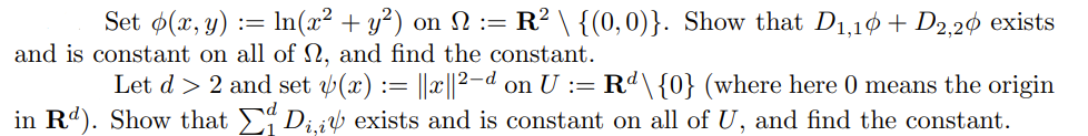 Set P X Y In X2 Y2 On 12 Rp 0 0 Show That D1 10 D2 20 Exists And Is Constant On All Of 12 And Find 1