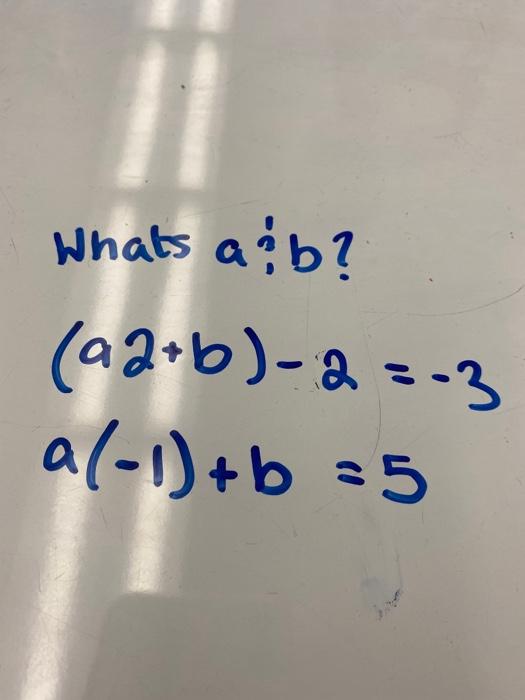 Whats Ab A2 B 2 3 A 1 B 5 1