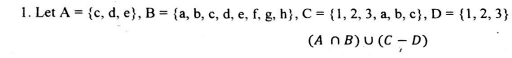1 Let A C D E B A B C D E F G H C 1 2 3 A B C D 1 2 3 Anb U C D 1