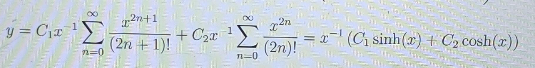 12 Use The Frobenius Method To Find The General Solution Of Xy 2y Xy 0 For X 0 Notice That The Indicial Ro 2