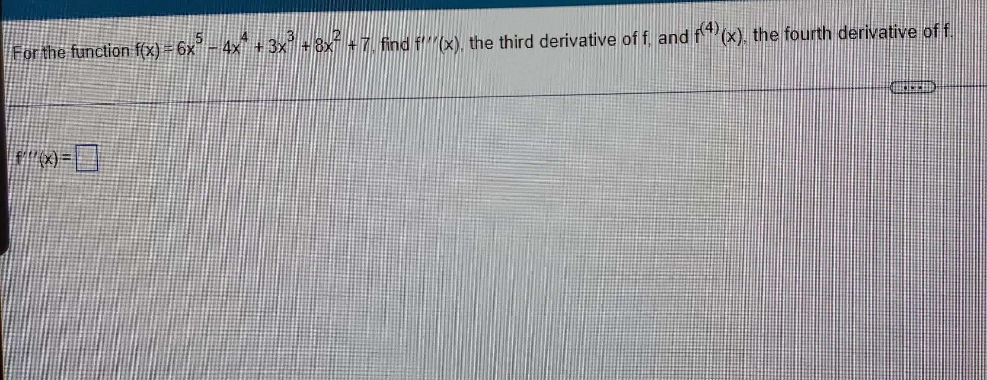 For The Function F X X 16 Find F X Then Find F 0 And F 7 F X 2 For The Function F X 6x 4x4 2