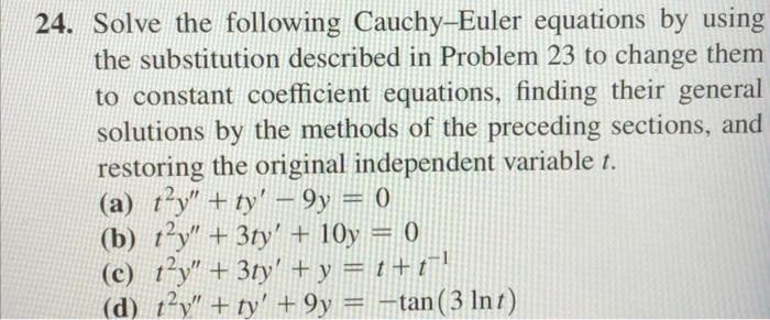 Can Someone Please Help Explain How To Solve 24d Will Rate Asap This Is Problem 23 1