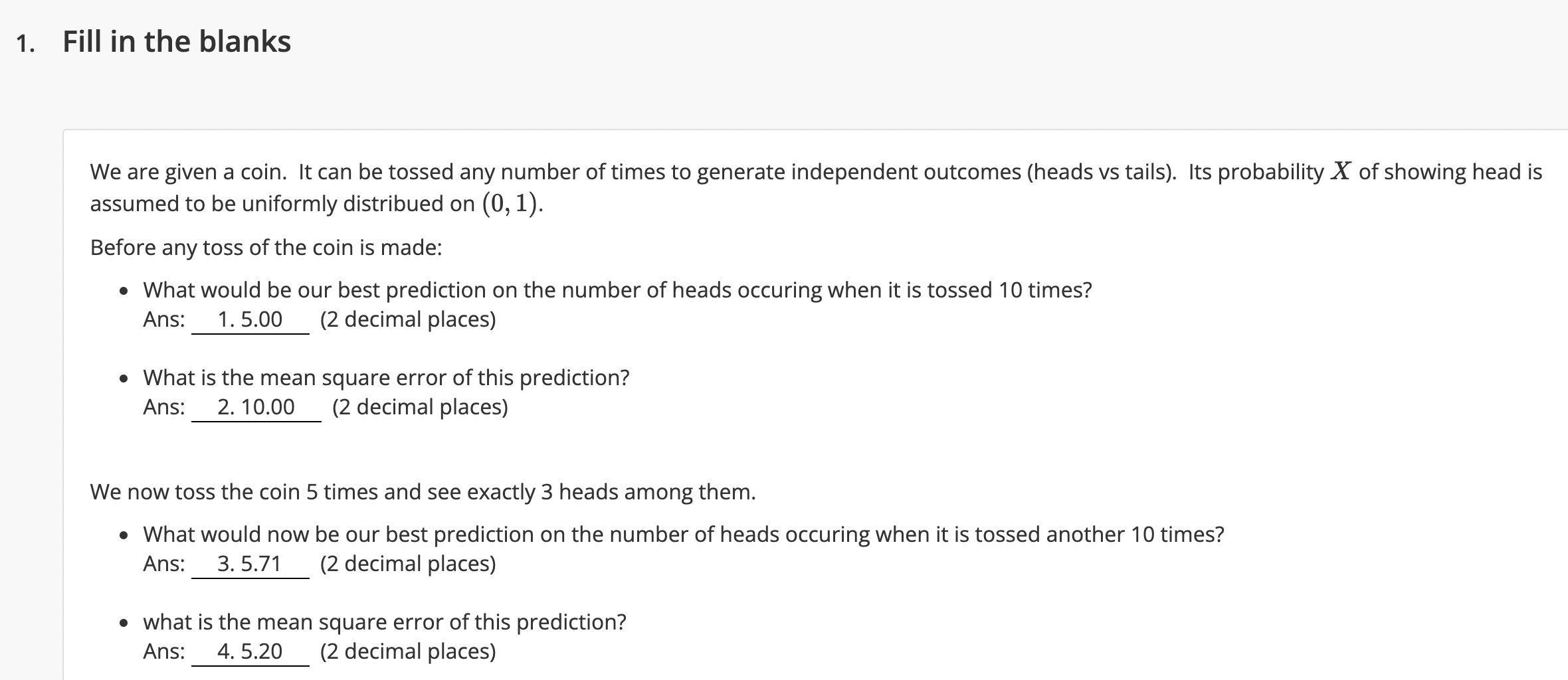 Please Help To Solve This Probability Problem The Numbers On The Line Excluding The Question Numbers Like 1 2 And 3 1