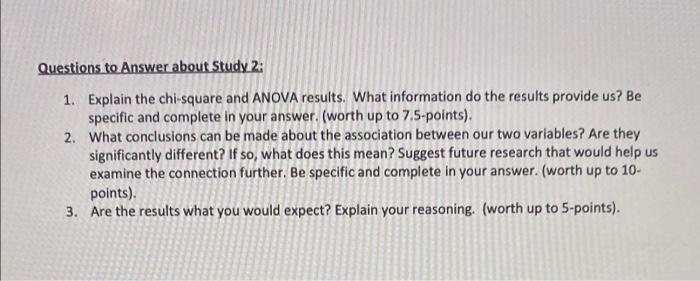 Study Two Study Two Is Interested In Examining Whether There Is A Significant Difference Between Perceived Risk Of Drink 4