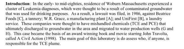 Introduction In The Early To Mid Eighties Residence Of Woburn Massachusetts Experienced A Cluster Of Leukemia Diagnos 1