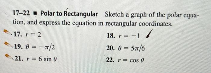 8 2 Exercises I Concepts 1 To Plot Points In Polar Coordinates We Use A Grid Consisting Of Centered At The Pole And Em 2