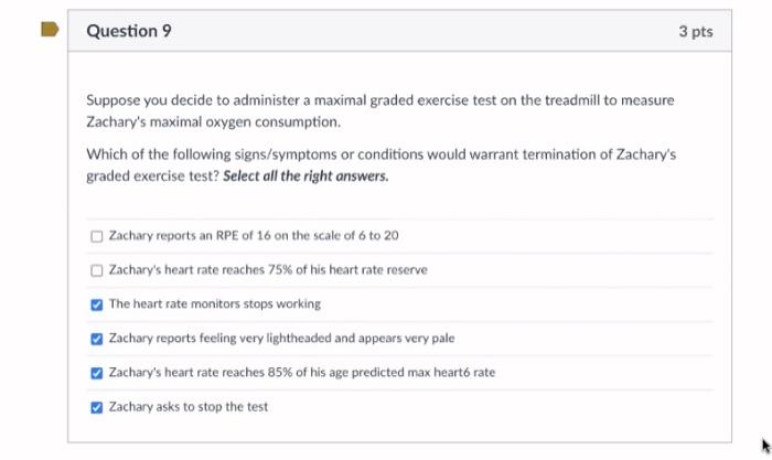 Question 1 3 Pts How Many Risk Factors For The Development Of Cvd Does Zachary Have 3 O 1 Question 2 3 Pts What Is Za 7