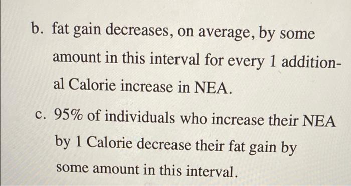 1 Our First Example Of Regression Example 4 1 Page 94 Presented Data Showing That People Who Increased Their Nonexerc 5