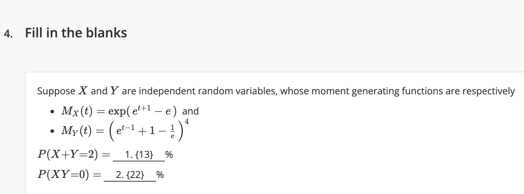 Please Help To Solve This Probability Problem The Numbers On The Line Excluding The Question Numbers Like 1 2 And 3 1