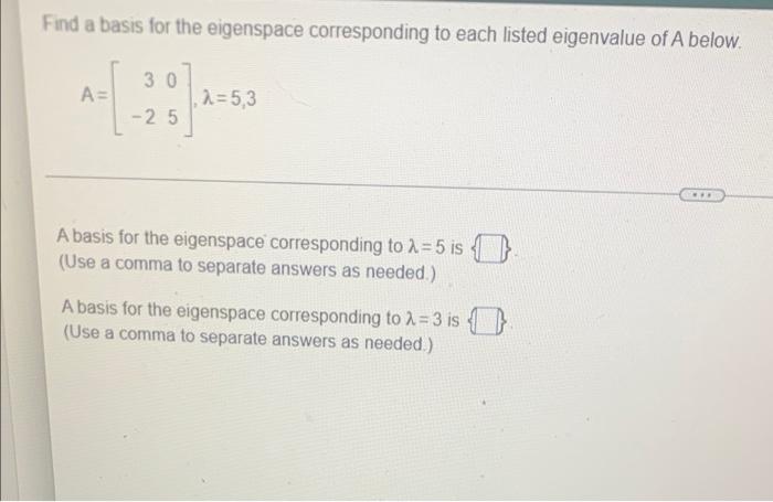 Linear Algebra Please Help Linear Algebra Please Help 1