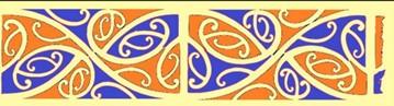 Describe The Symmetries Of The Frieze Pattern Shown Below Translation Horizontal Vertical Glide Etc 4